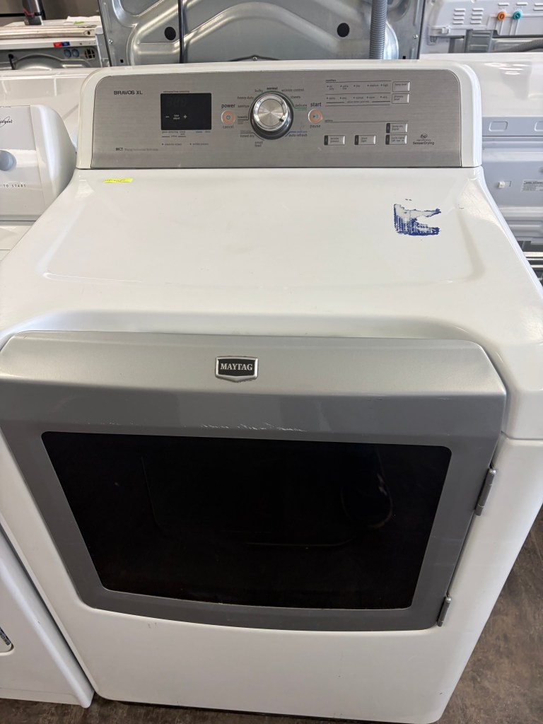 Maytag Bravos Super Capacity Dryer Stock#D-AT06235
