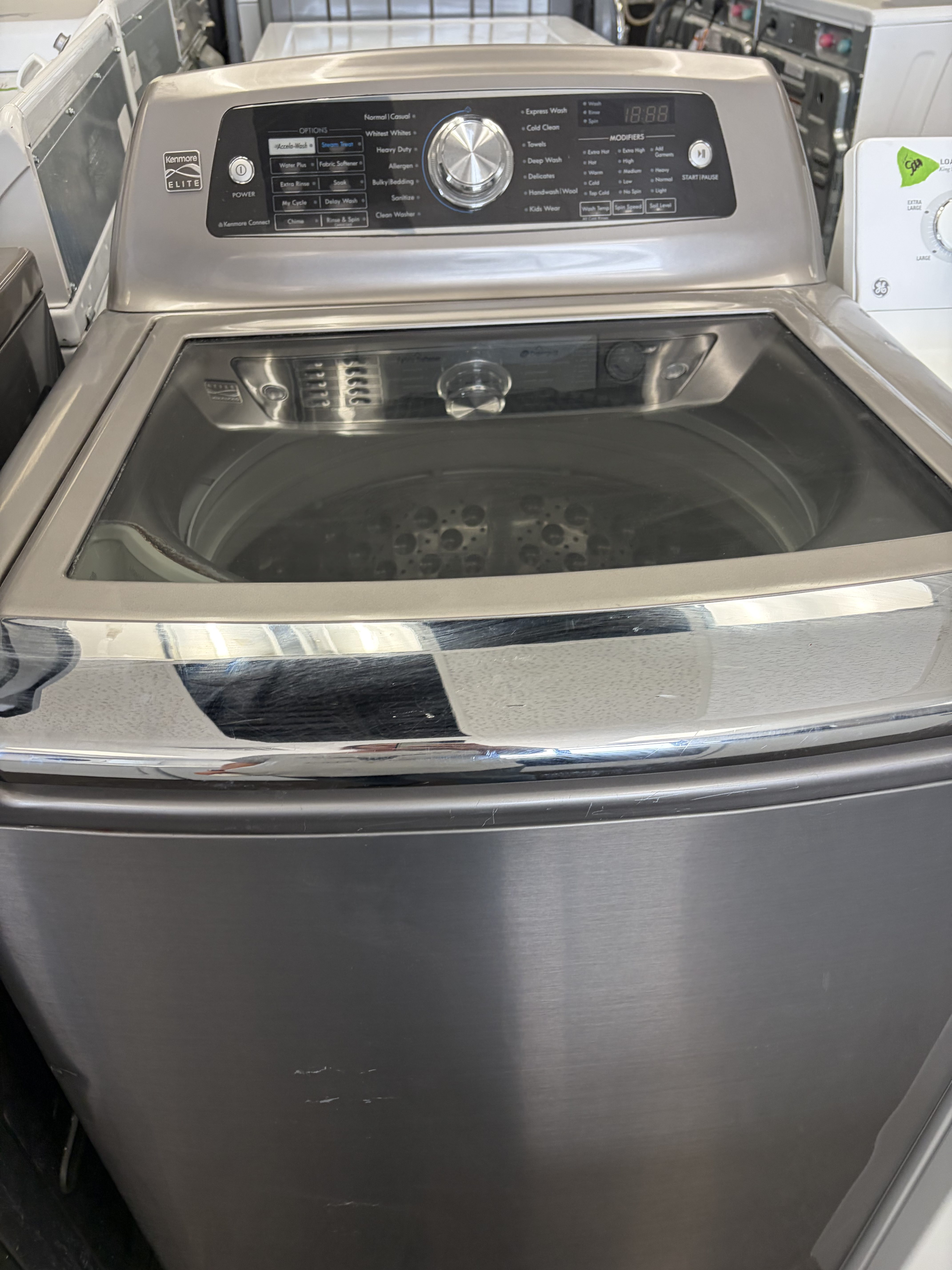 Kenmore Elite Titanium HE No Agitator Tub Washer Stock#W-AG07017