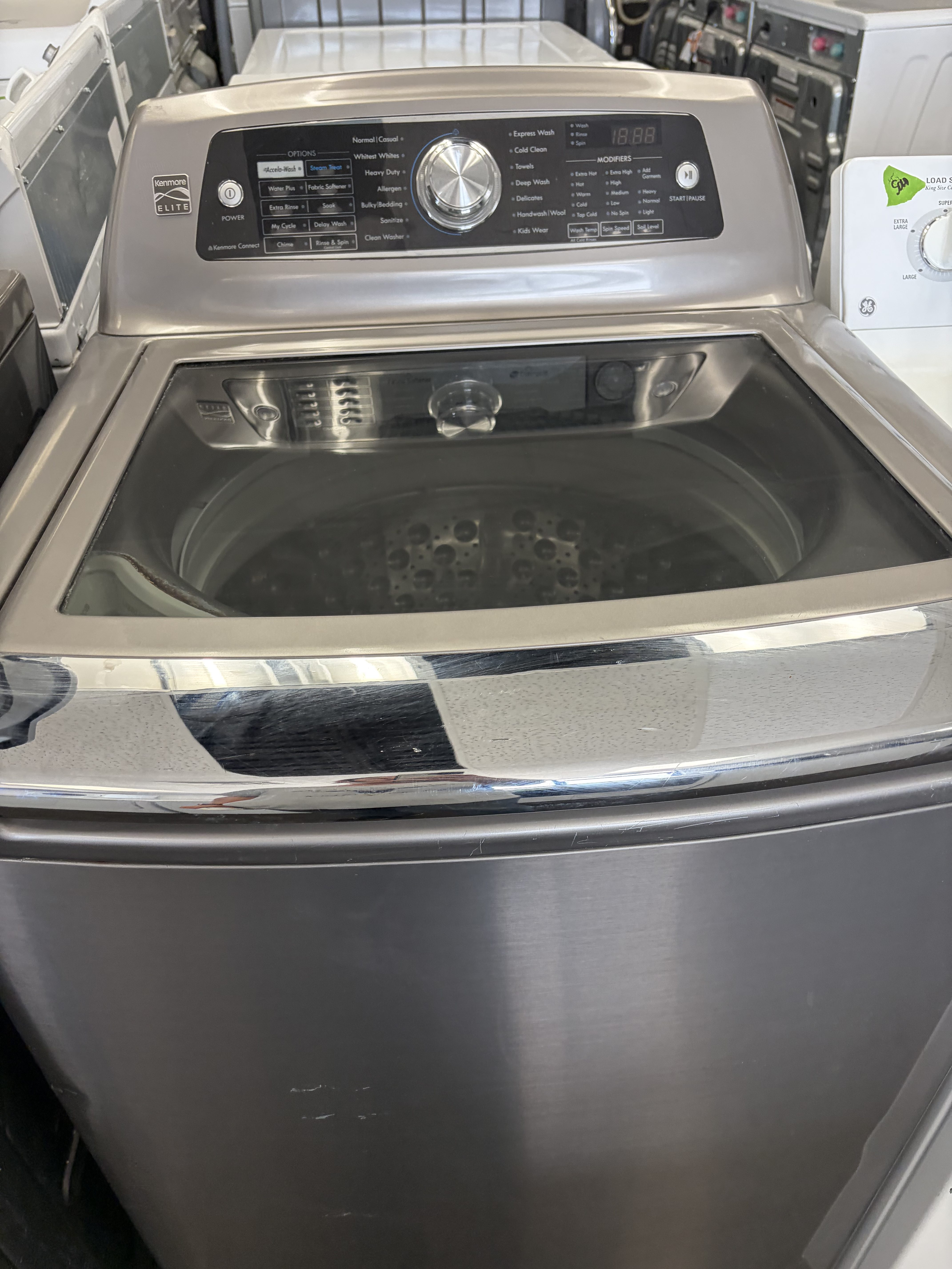 Kenmore Elite Titanium HE No Agitator Tub Washer Stock#W-AG07017 - Image 3