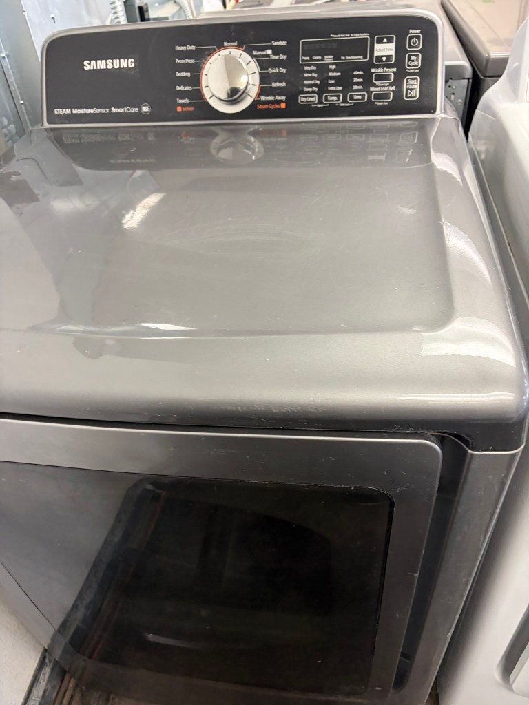 Graphite HE Samsung Dryer Stock#D-AH07018