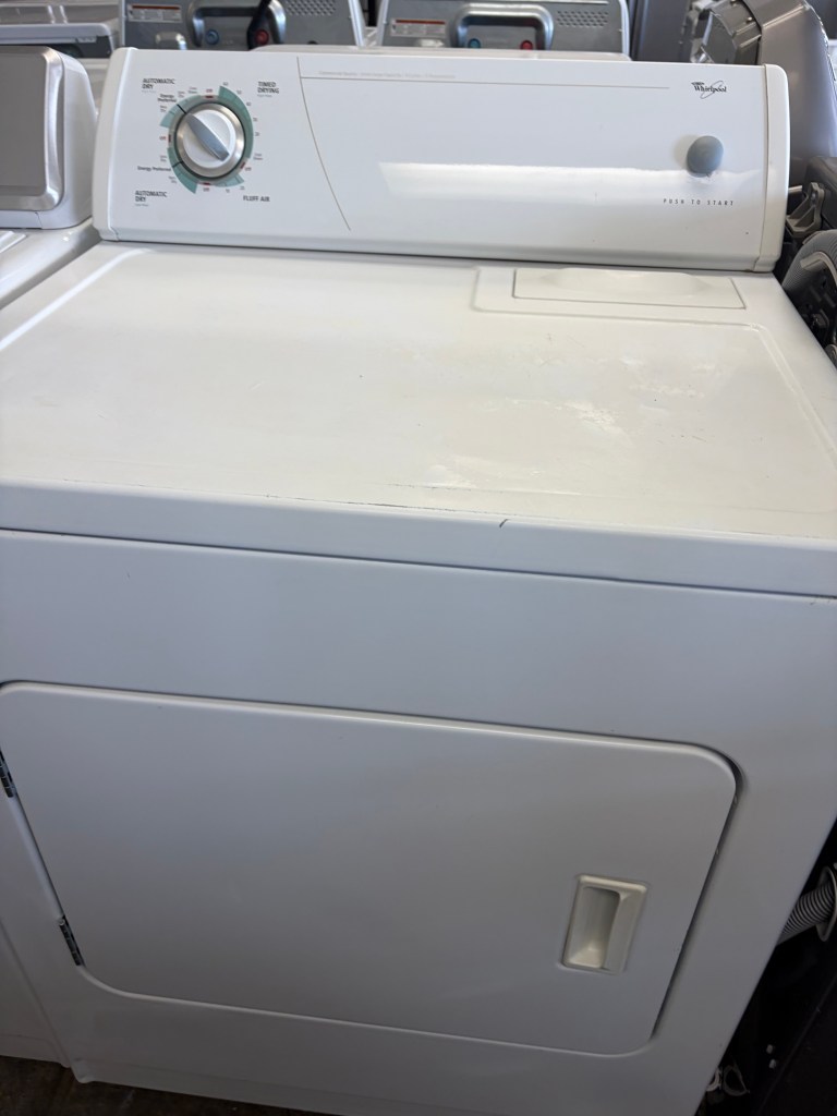 Whirlpool Large Capacity Dryer Stock#D-AR07011