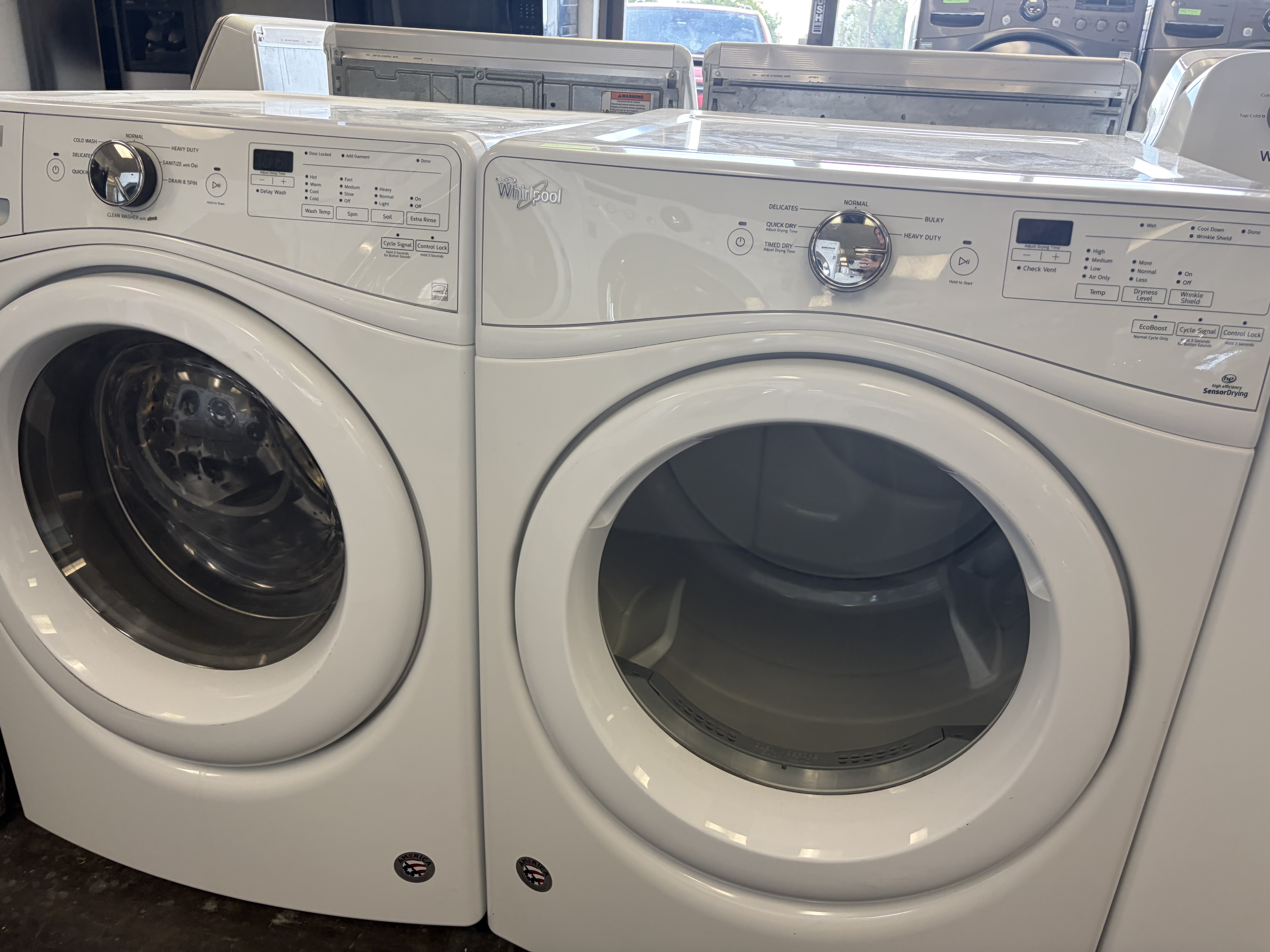 Front Load Whirlpool Washer & Dryer Set *Can Stack Stock#WD-DD08284