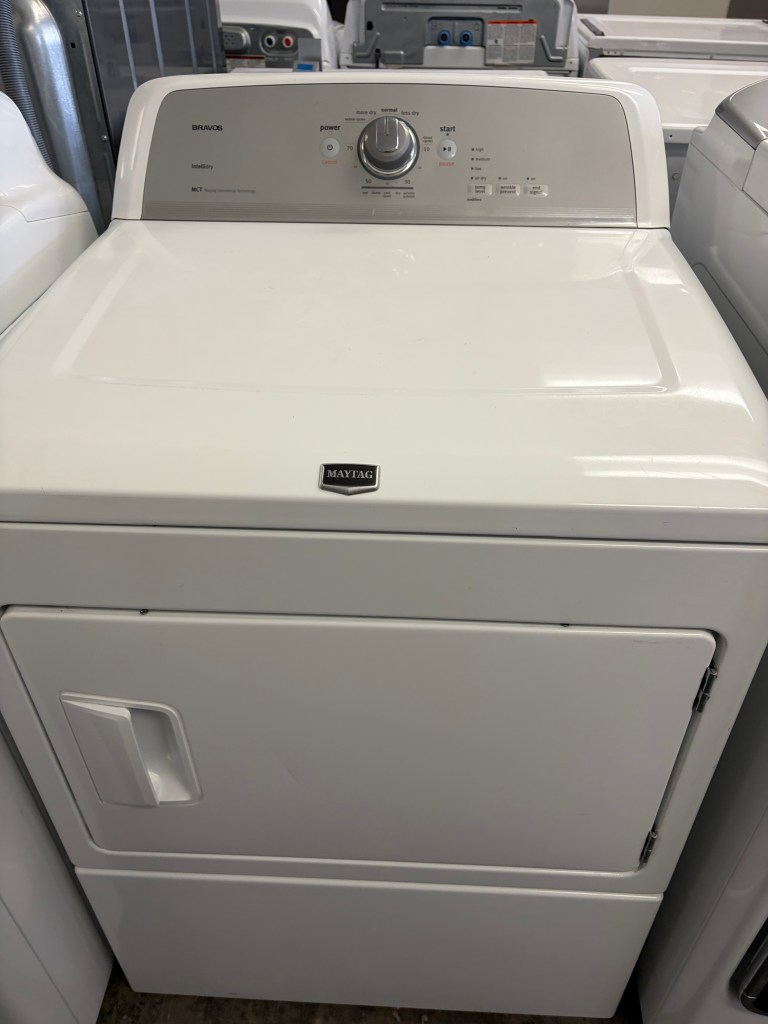 Maytag Bravos Super Capacity Dryer Stock#D-AM08121
