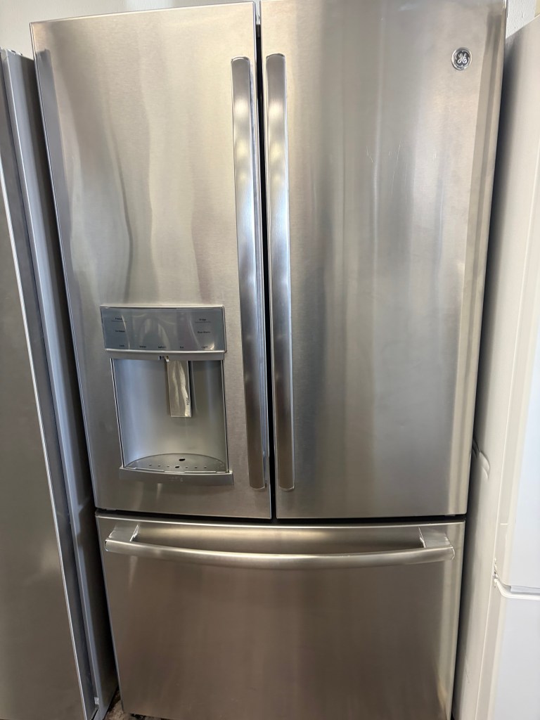 Counter Depth GE Stainless Steel French Door Refrig Stock#R-AM09087