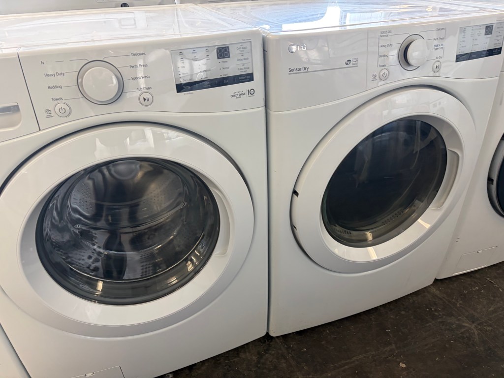 LG Front Load Stack Washer & Dryer Set Stock#WD-AL09148