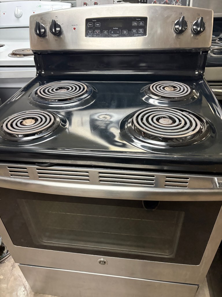 Stainless Steel GE Coil Top Stove Stock#S-BC09263