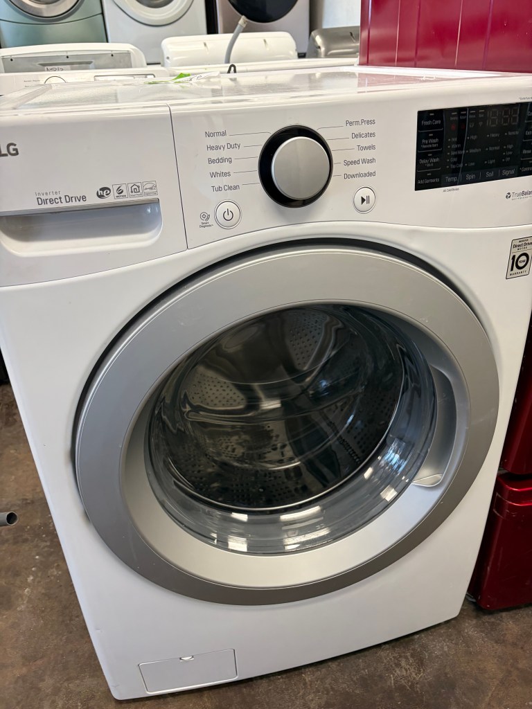 LG Front Load 4 CuFt Washer Stock#W-AH10019