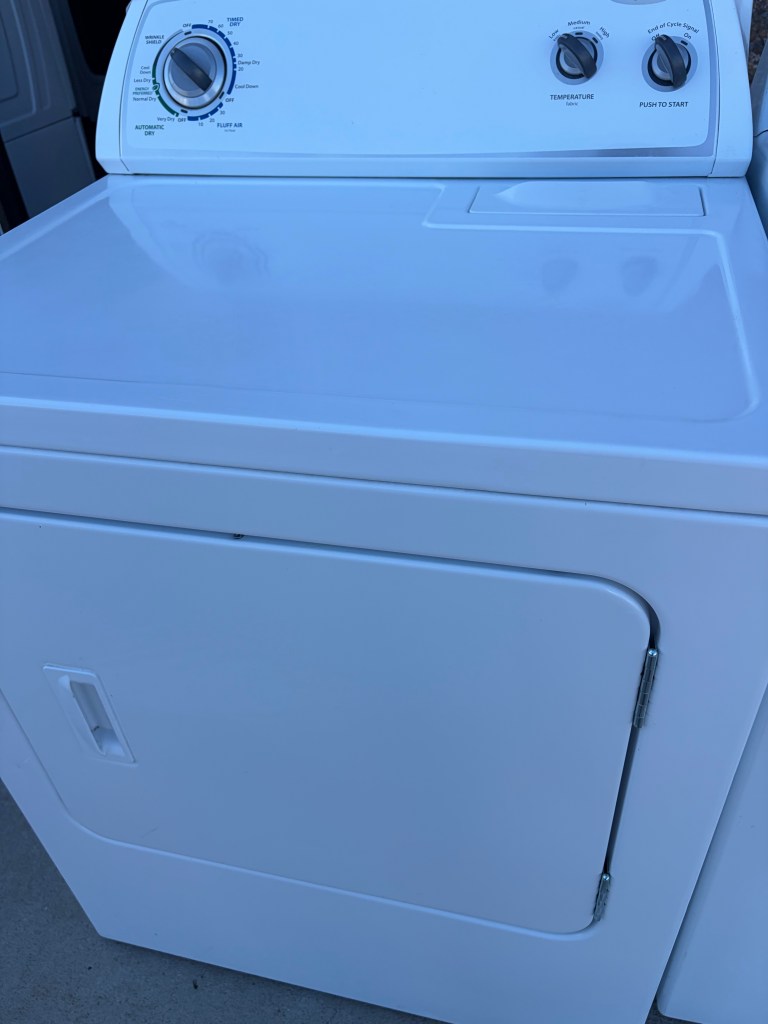 Whirlpool Super Capacity Dryer Stock#D-AE10055