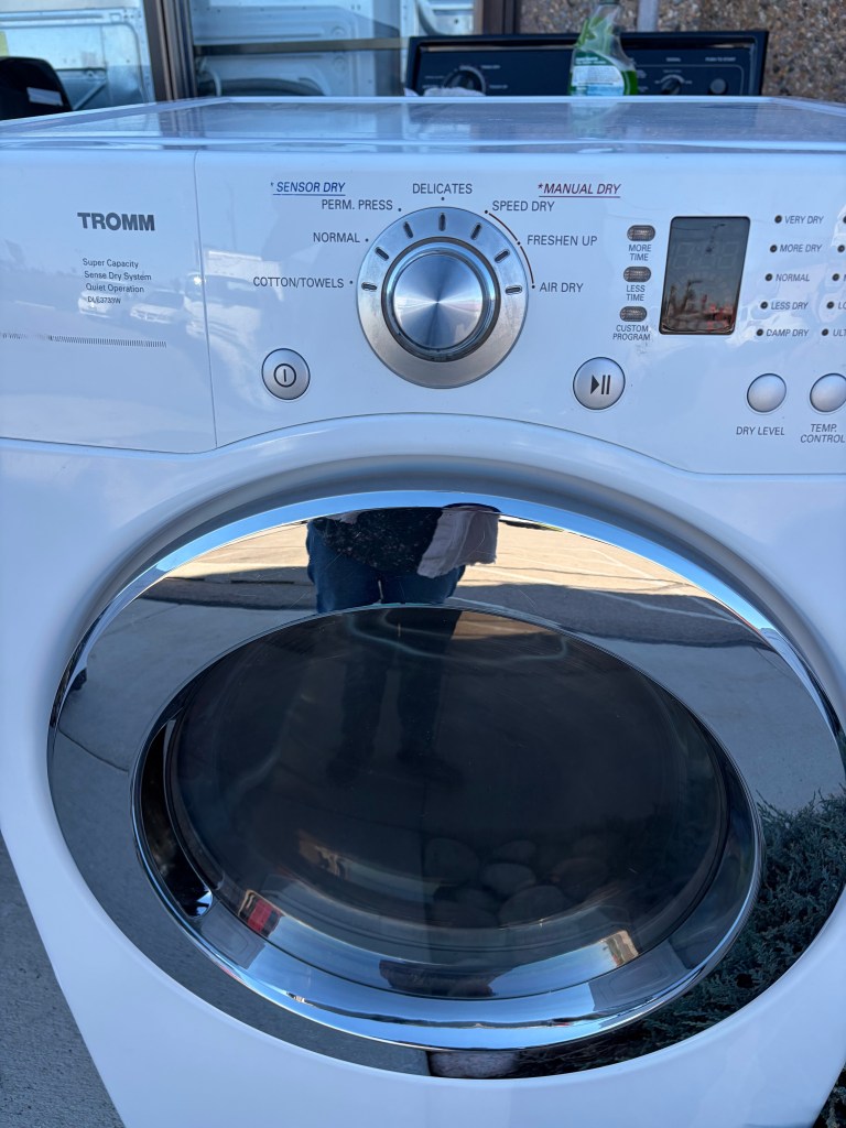 LG Front Load Stack Dryer with Stainless Drum Stock#D-AD10054